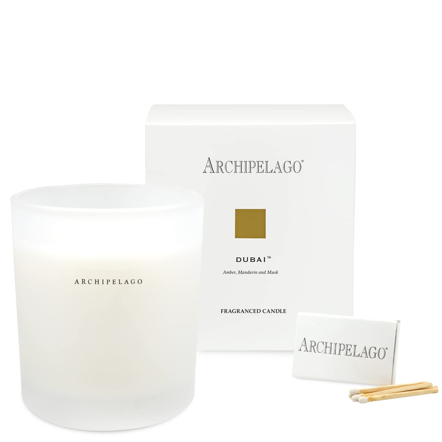 Archipelago Botanicals Scented Candle, Havana XL, Hand-Poured Premium Wax Blend, 3 Wick Candle for The Home, Lead-Free Cotton Wicks, Glass Candle Jar with Gift Box, Burns Approx. 60 Hours, 10 Oz