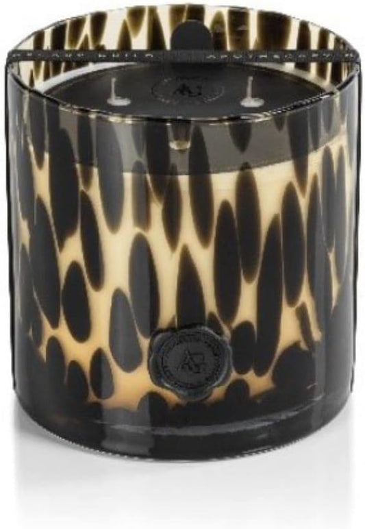 Cedar Leaf and HNOKI Cypress Zodax Apothecary Guild Opal Glass Large 3-Wick Scented Jar Candle - 50 oz